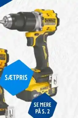 Davidsen Dcd805p2t-qw boremaskine 18 v tilbud