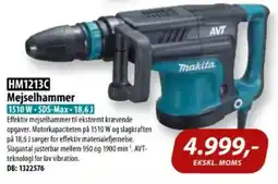 Davidsen Hm1213c mejselhamm 1510 w-sds-max-18,6 j er tilbud