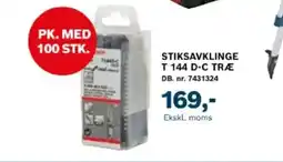 Davidsen Stiksavklinge t 144 d-c træ tilbud