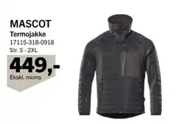 Davidsen Mascot termojakke tilbud