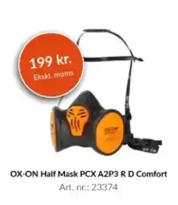 Davidsen OX-ON Half Mask PCX A2P3 R D Comfort tilbud