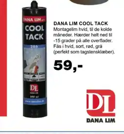 Davidsen Dana lim cool tack tilbud
