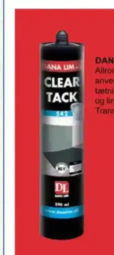 Davidsen Dana lim clear tack tilbud