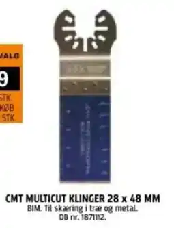 Davidsen Cmt multicut klinger tilbud