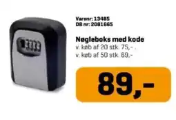 Davidsen Nøgleboks med kode tilbud