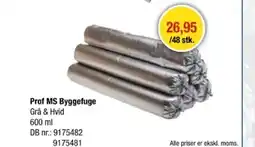 Davidsen Prof MS Byggefuge tilbud