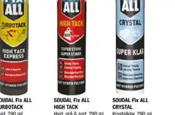 Davidsen Soudal fix all turbotack hvid, tilbud