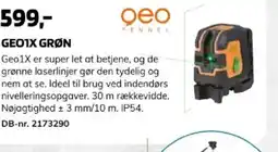 Davidsen GEO1X GRØN tilbud