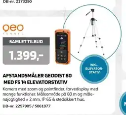 Davidsen AFSTANDSMÅLER GEODIST 80 tilbud