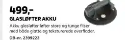 Davidsen Glasløfter akku tilbud