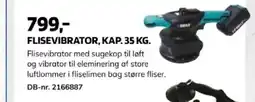 Davidsen Flisevibrator, kap. tilbud