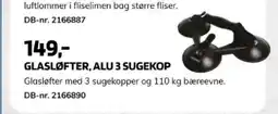 Davidsen Glasløfter, alu 3 sugekop tilbud