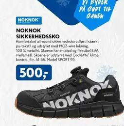 Davidsen Noknok sikkerhedssko tilbud
