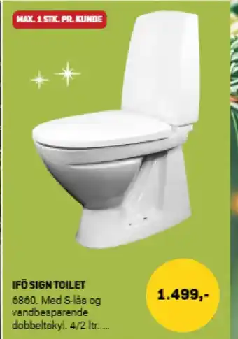 Ifö sign toilet