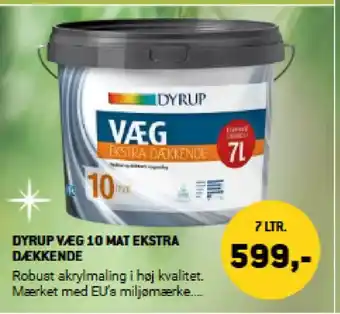 Dyrup væg 10 mat ekstra dækkende