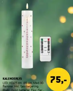 XL-BYG Kalenderlys tilbud