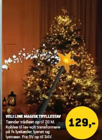 Veli line magisk tryllestav