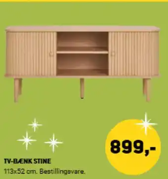 XL-BYG Tv-benk stine tilbud