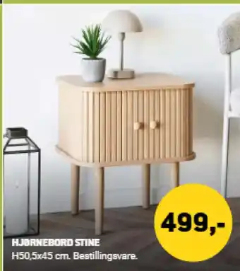 XL-BYG Hjørnebord stine tilbud