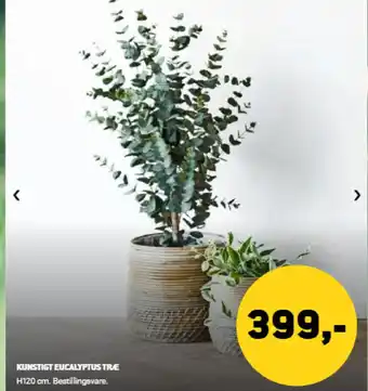 Kunstigt eucalyptus træ