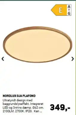 XL-BYG Nordlux oja plafond tilbud