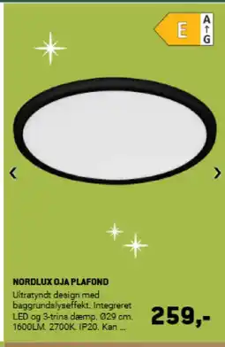 XL-BYG Nordlux oja plafond tilbud