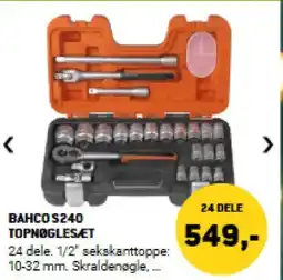 XL-BYG Bahco s240 topnøgles.et tilbud