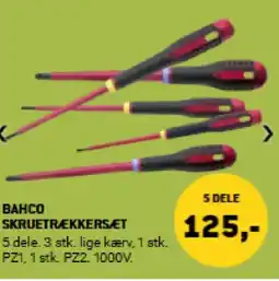 XL-BYG Bahco skruetrækkersæt tilbud
