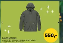 XL-BYG Carhartt hættetrøje tilbud