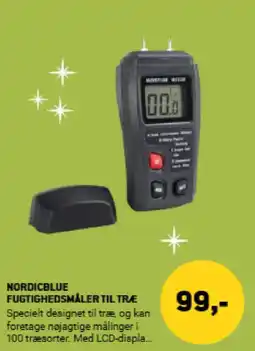 XL-BYG Nordicblue fugtighedsmåler til træ tilbud