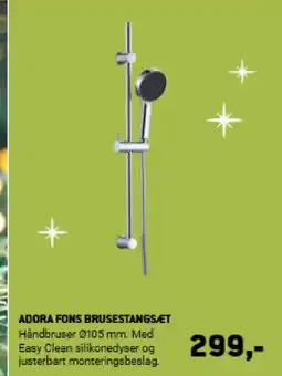 XL-BYG Adora fons brusestangs.et tilbud