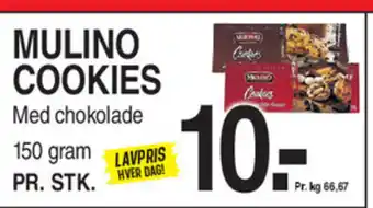 ABC Lavpris Mulino cookies tilbud
