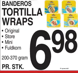 ABC Lavpris Banderos tortilla wraps tilbud