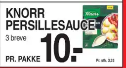ABC Lavpris Knorr persillesauce tilbud
