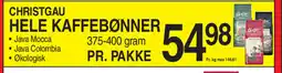 ABC Lavpris Christgau hele kaffebønner tilbud