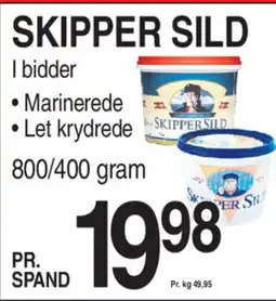 ABC Lavpris Skipper sild tilbud