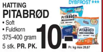 ABC Lavpris Hatting pitabrød tilbud