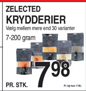ABC Lavpris Zelected krydderier tilbud