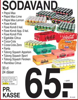 ABC Lavpris Sodavand tilbud