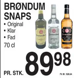 ABC Lavpris Brøndum snaps tilbud