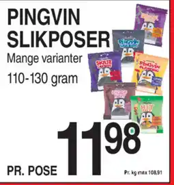 ABC Lavpris Pingvin slikposer tilbud