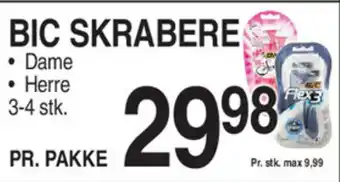 ABC Lavpris Bic skrabere tilbud