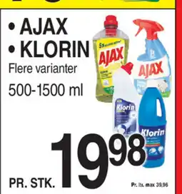 ABC Lavpris Ajax ⚫klorin tilbud
