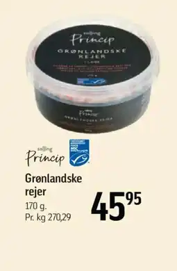 Føtex Solling princip grønlandske rejer tilbud