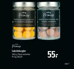 Føtex Salling princip lakridskugler tilbud