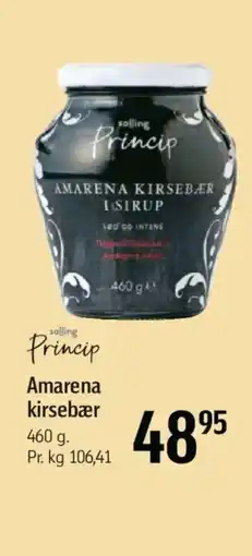 Føtex Solling princip amarena kirsebær tilbud