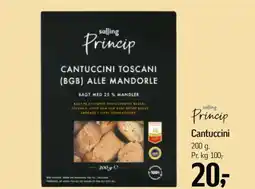 Føtex Salling princip cantuccini tilbud