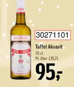 Føtex Taffel Akvavit tilbud