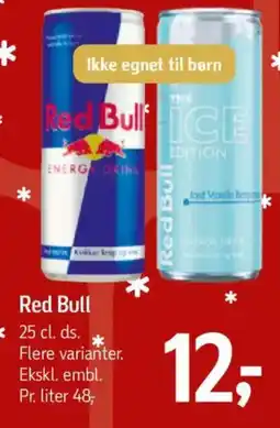 Føtex Red Bull tilbud