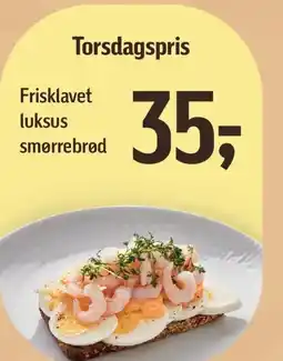 Føtex Frisklavet luksus smørrebrød tilbud